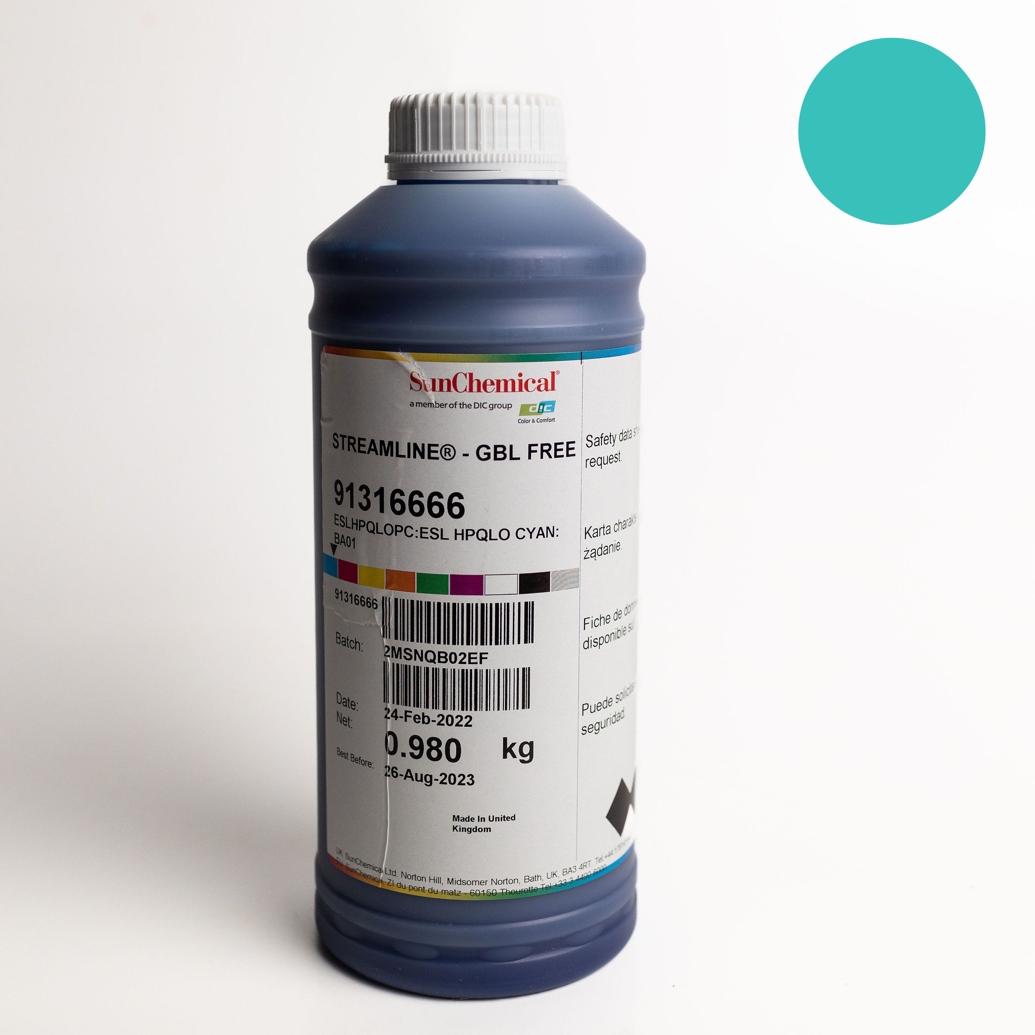 The Digital Ink Company - Streamline ESL HPQ LO Inks