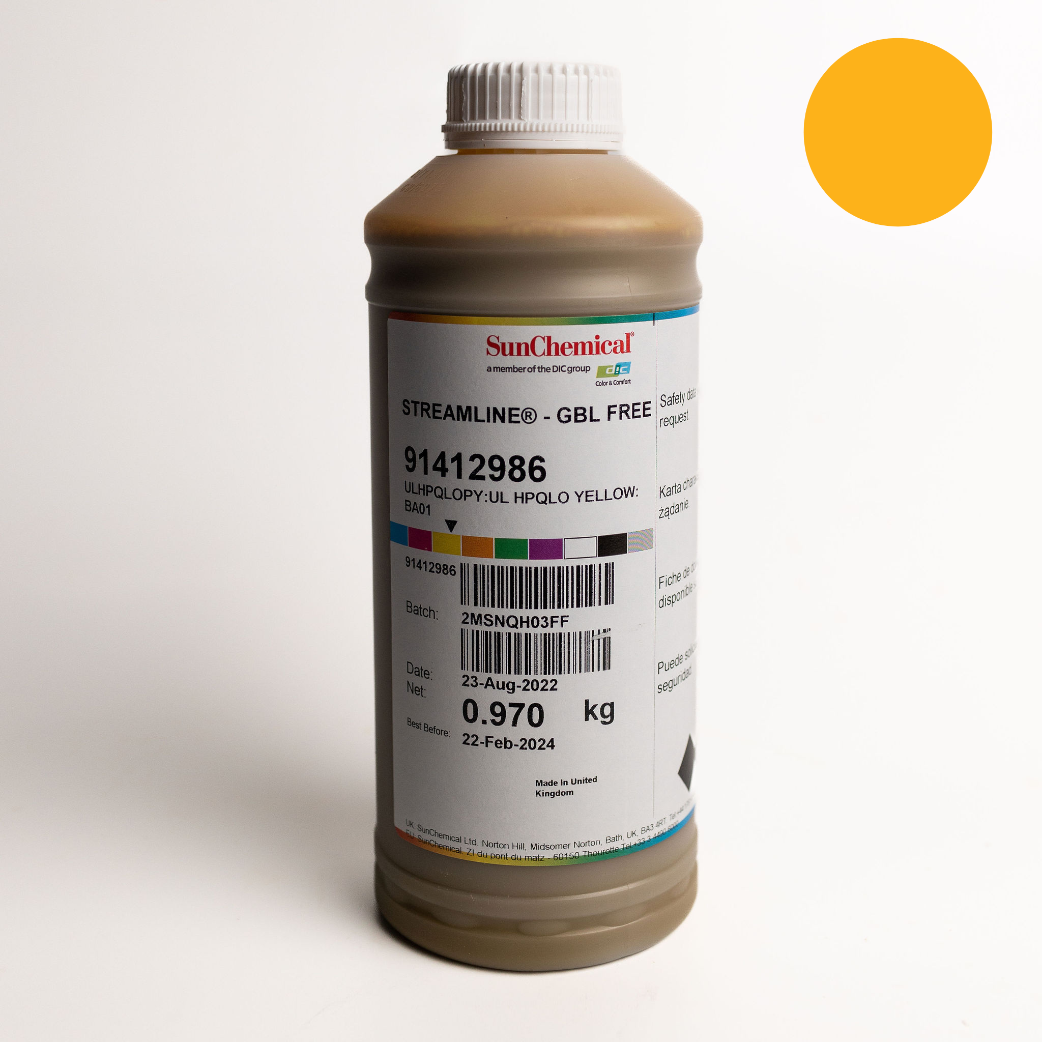 The Digital Ink Company - Streamline Ultima DG Inks