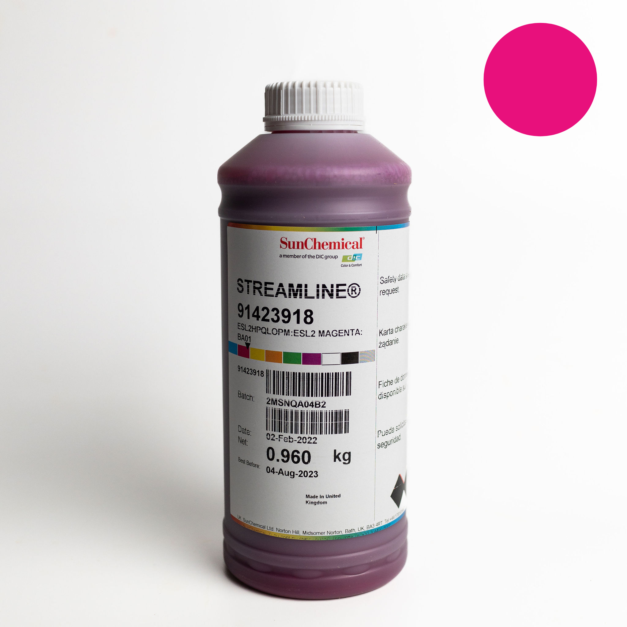 The Digital Ink Company - Streamline ESL2 Inks